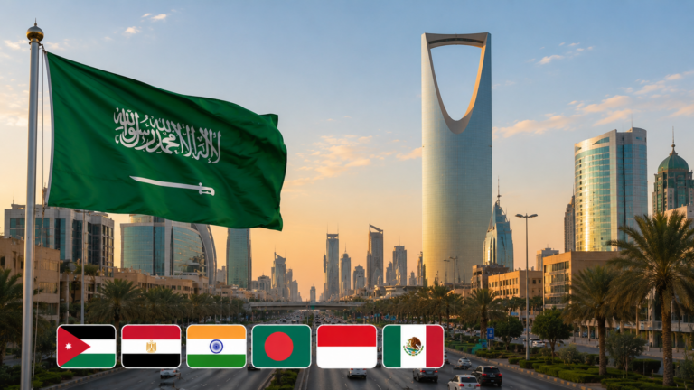 India, Bangladesh Among First Six Countries in Saudi Arabia’s New Visa Package